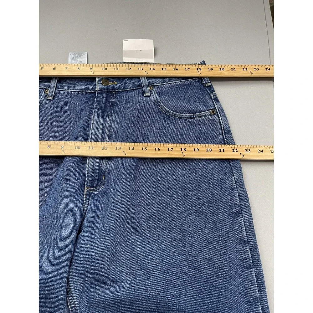 Carhartt Mens Jeans 38x34 Relaxed Fit Straight Leg Flannel Lined Denim Work‎ NWT